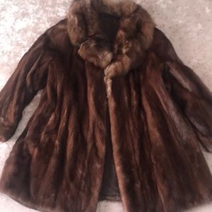 Fur coat